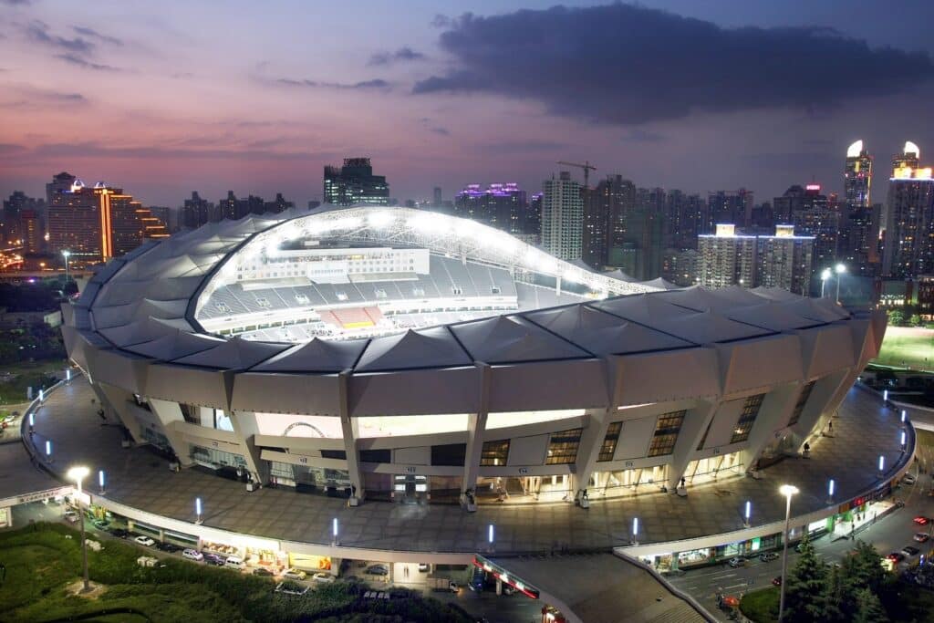 Das Shanghai Stadium (Shanghai / China)